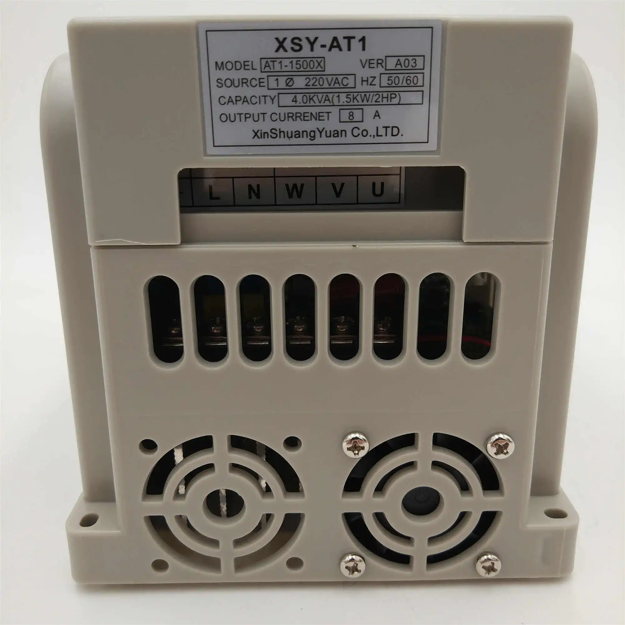 1.5KW 220V Частотный преобразователь VFD XSY-AT1 инвертор 220 кВт/4 кВт однофазный в вход и трехфазный мощность двигателя регулятор скорости - Цвет: 1.5KW 220V