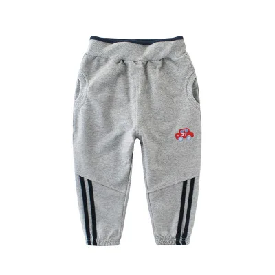 5050 grey 27kids Дети Мультфильм Мальчики брюки Весна Осень Животных Динозавров Печати Дети Брюки Повседневная Пиджаки Мальчики Брюки Детская Одежда - Цвет: 5050 grey