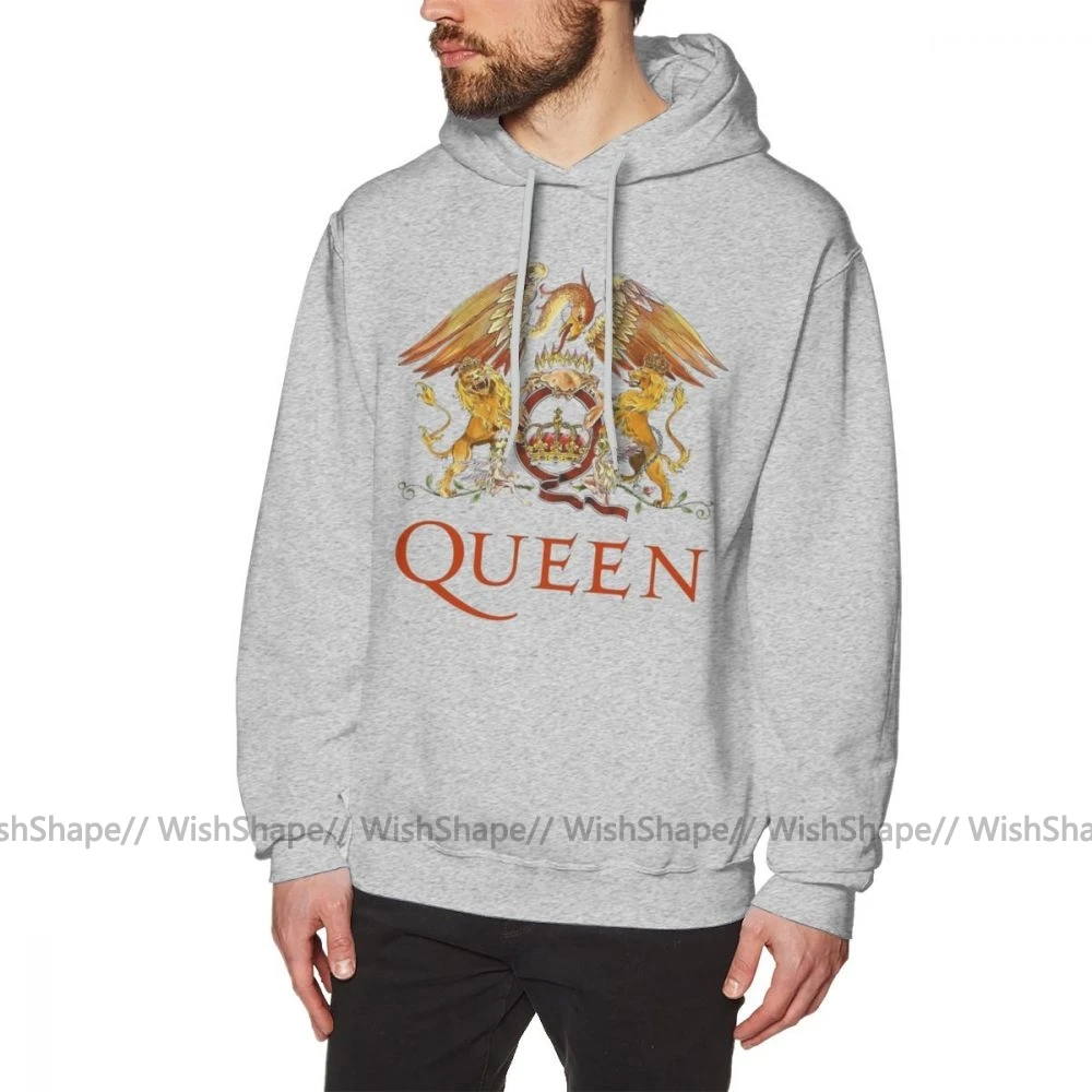 Queen толстовка с логотипом группы толстовки уличная одежда хлопковый пуловер