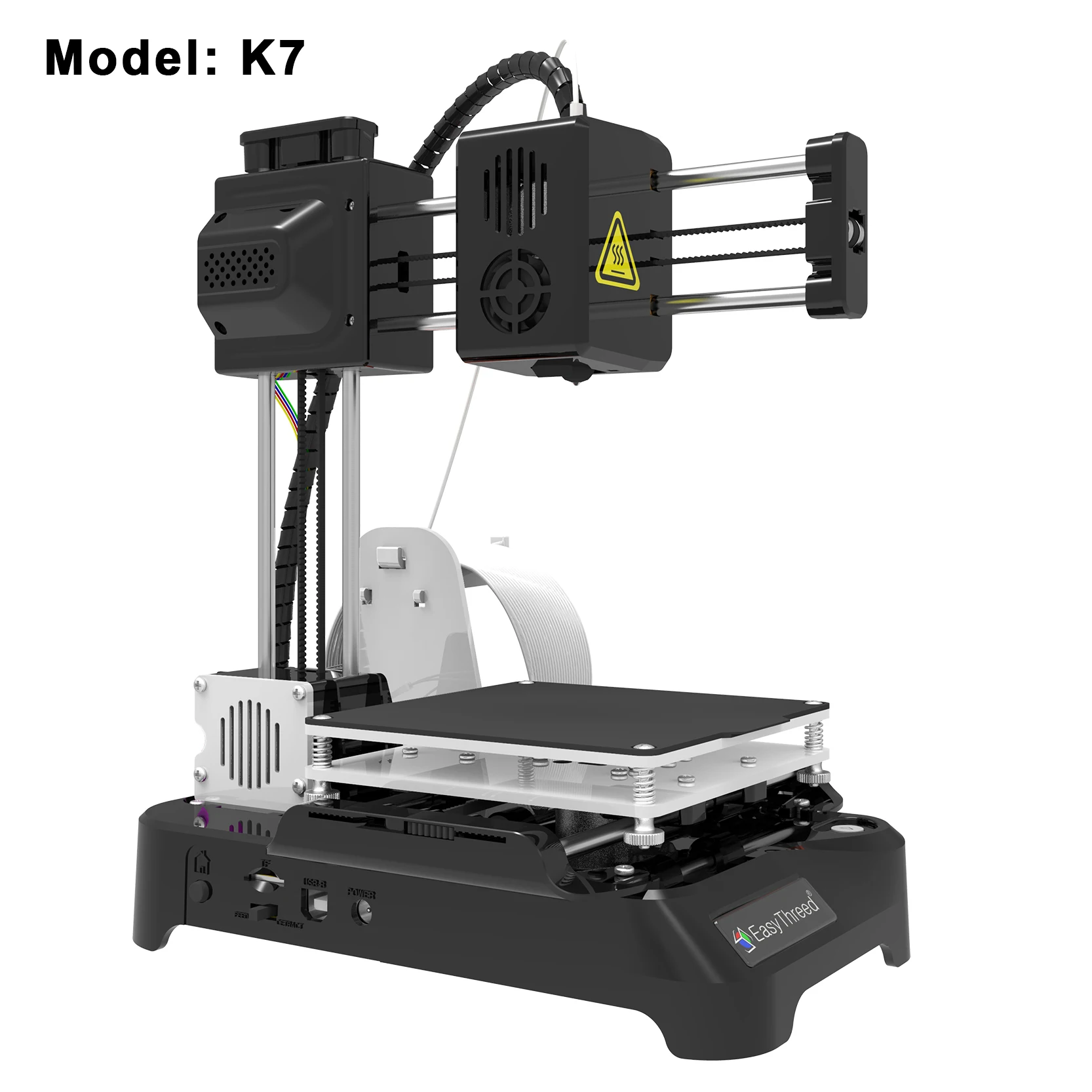 Маленький мини 3d принтер EasyThreed дешевый пла смолы FDM Бразилия российский