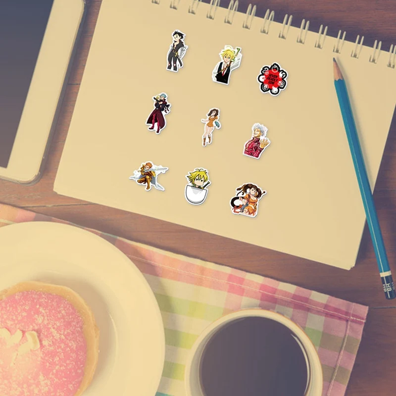 

100 pieces of cartoon anime The Seven Deadly Sins graffiti stickers suitcase guitar waterproof decoration