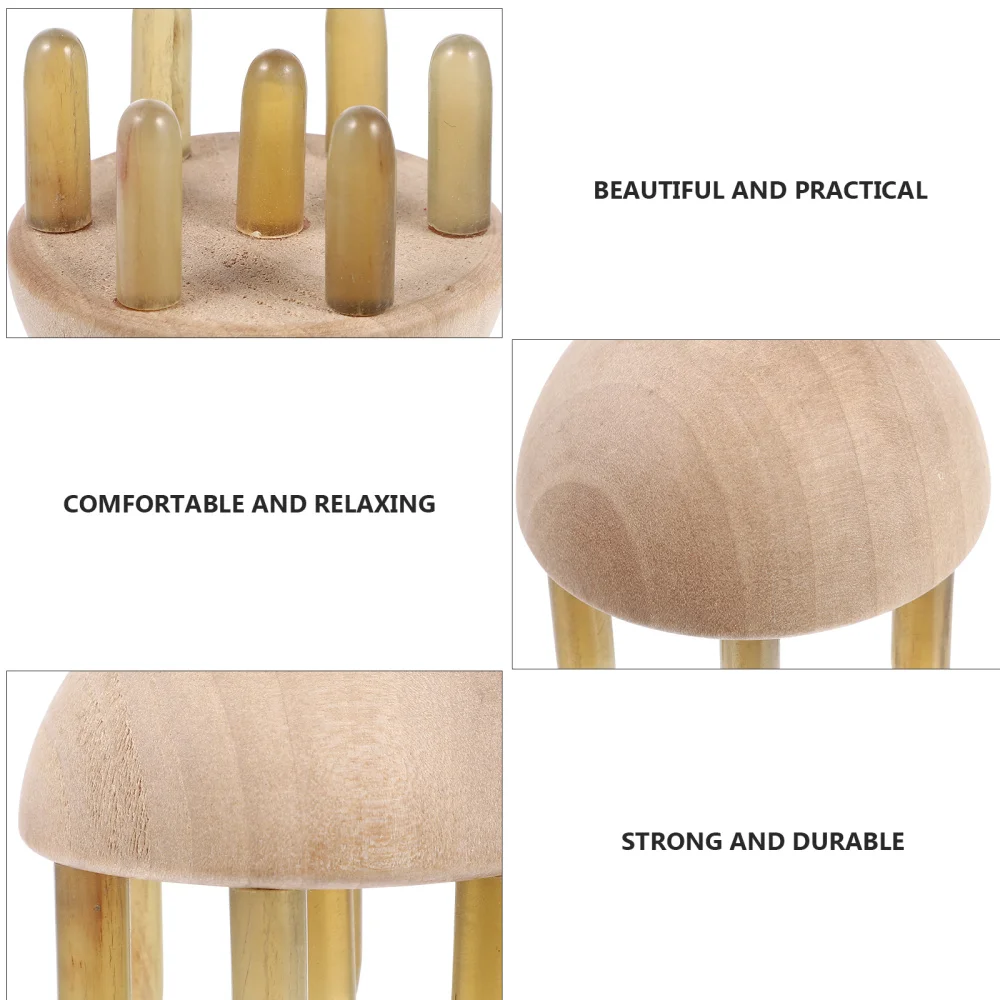 

1pc Comb Natural Comb Horn Scraping Comb Meridian Comb