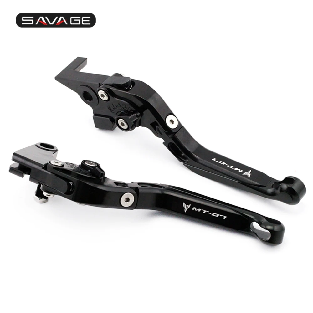 Сцепные рычаги для YAMAHA MT07 FZ07 FZ 07 2014 2021 15 16 17 18 19 20 мотоцикл Adjustabale Складной