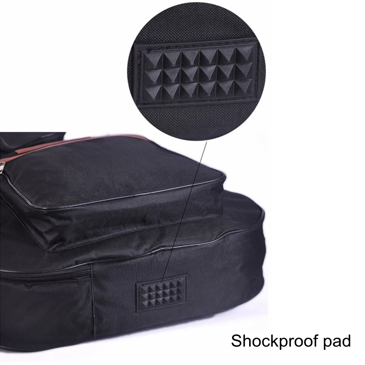 gitarre rucksack doppel schulter riemen taschen wasserdichte elektrische gitarre tasche elektrische bass tasche 8mm verdicken padded gig tasche fall f