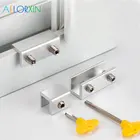 Новый защита безопасности младенцев защиты безопасности для защиты детей на Windows по изготовлению оконных замков замок для безопасности детей оконный ограничитель