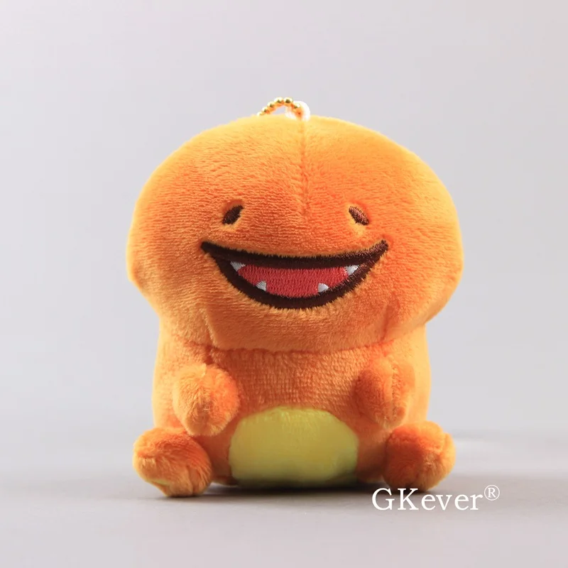 5 шт./компл. Kawaii брелок в форме куклы Eevee Сквиртл Пикачу мини плюшевые игрушки куклы Ditto Charmander Bulbasaur плюш кулон подарок 9-12 см