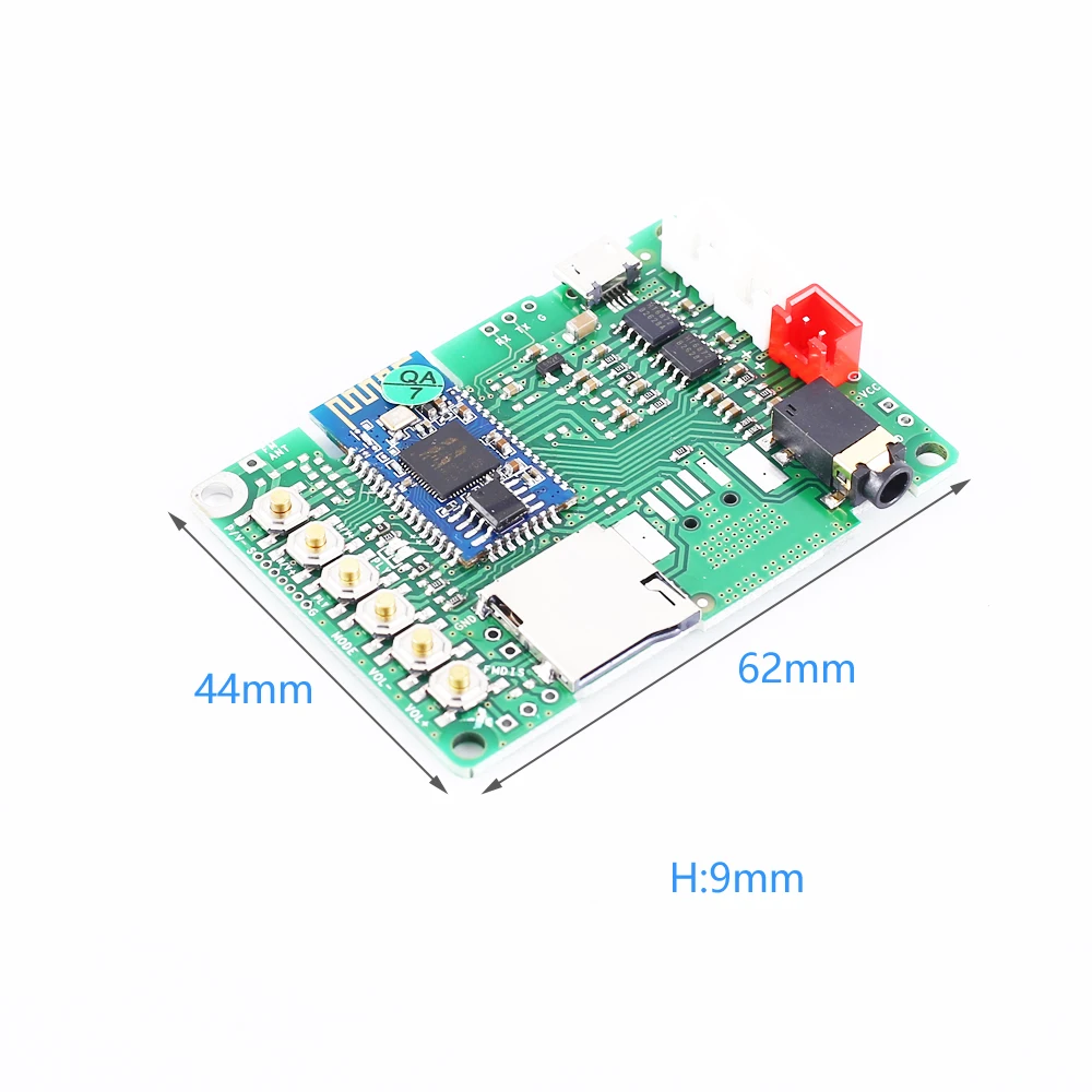 BK8002 Bluetooth усилитель мощности 3Wx2 модуль стерео аудио приемника SPP Поддержка TF