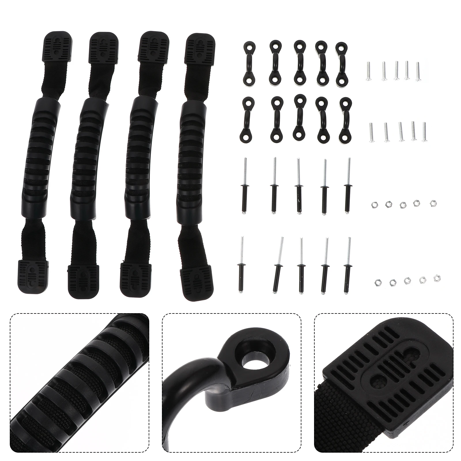 

1 Set Practical Durable Lightweight Portable Plastic Pull Handles for Yacht Boat