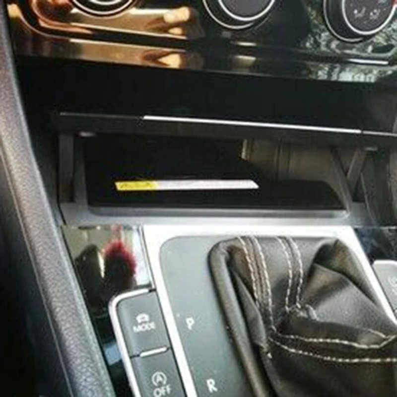 Автомобильное беспроводное зарядное устройство QI для VW Golf 7 MK7 2013-2018 15 Вт