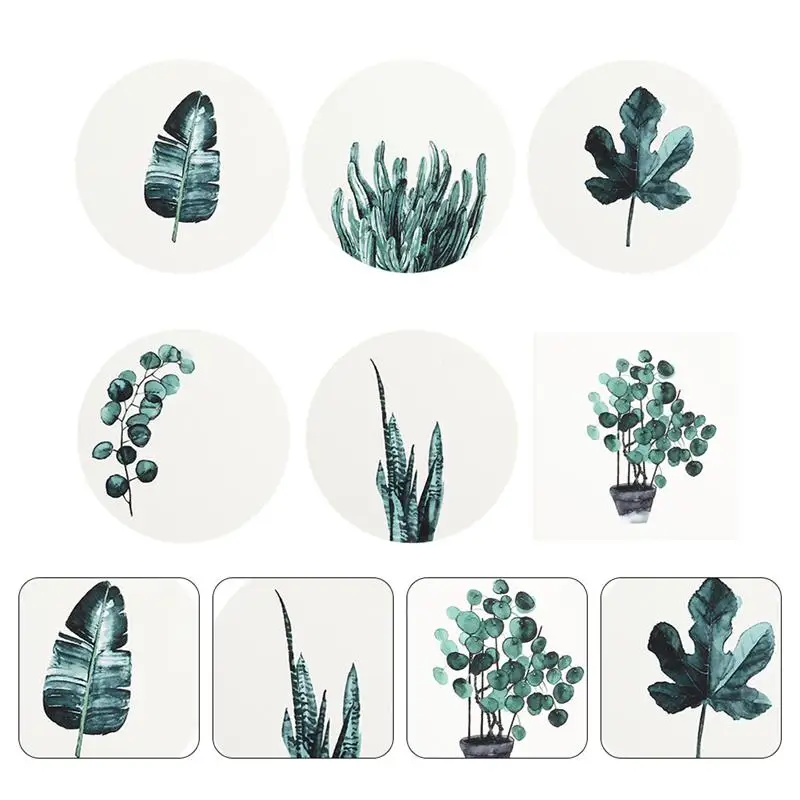 6 шт. керамические термоизоляционные коврики в скандинавском стиле |