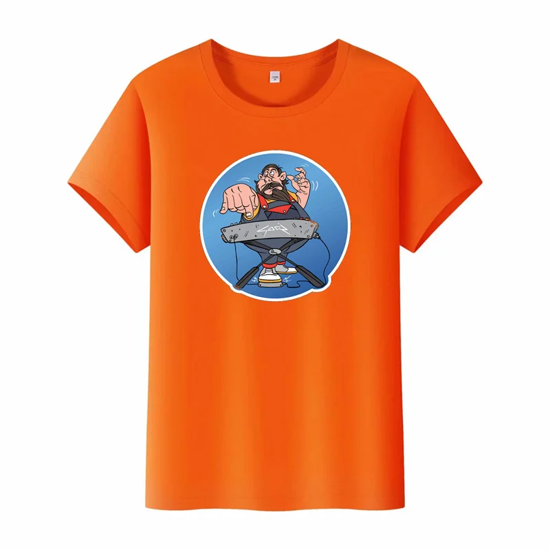 

11 colors customizable printed breathable cotton T-shirt men's short-sleeved T-shirt tops women's short-sleeved T-shirt tops