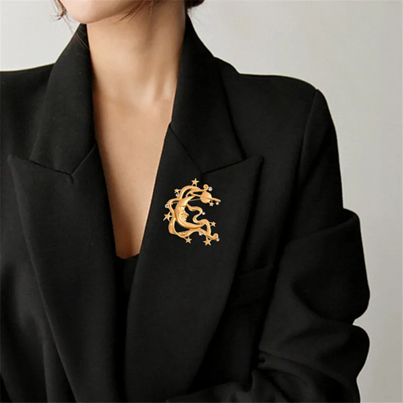 Эмалированная брошь аксессуары женская абстрактная прямоугольная Брошь