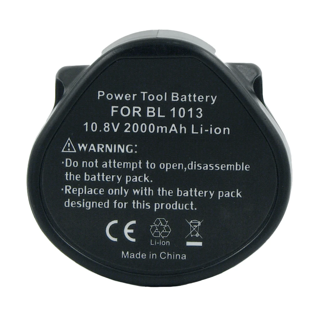 2 шт. BL1013 10,8 В 2.0Ah литий-ионная аккумуляторная батарея для электроинструмента для MAKITA 194550-6 194551-4+ DC10WA зарядное устройство с европейской вилкой
