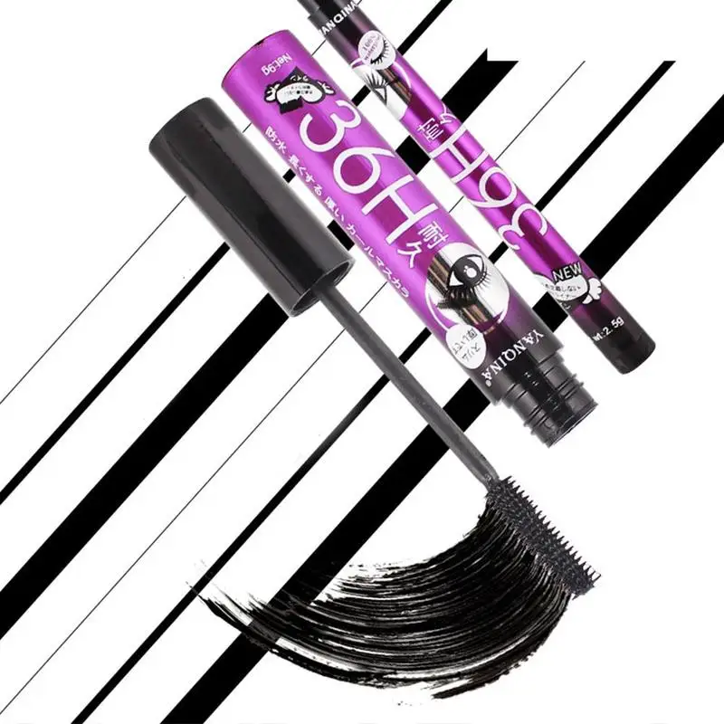 2 в 1 4d Шелкового волокна для удлинения ресниц тушь Макияж комплект