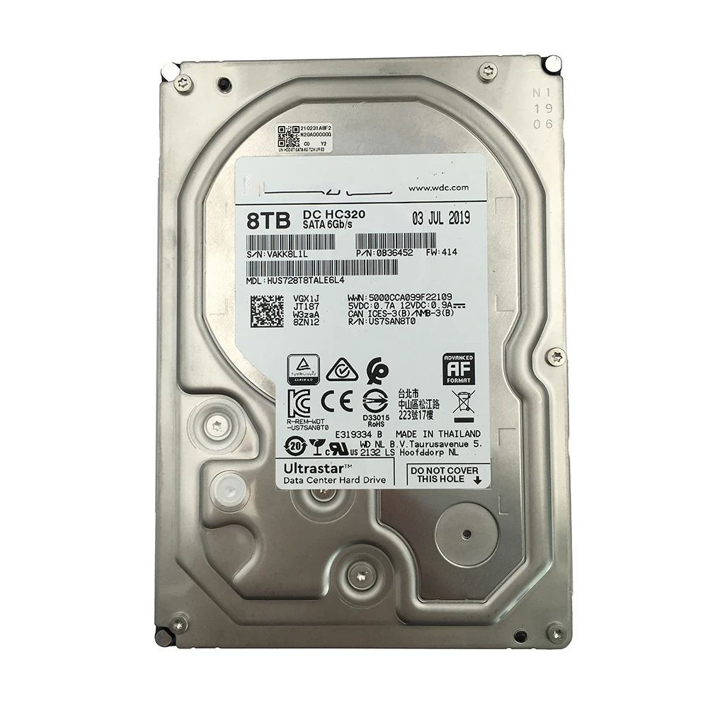 Bestellen Die 100% Getestet Mobile Festplatte Ist Geeignet Für WD HUS728T8TALE6L4 8T NAS 3,5 7,2 K 256M SATA