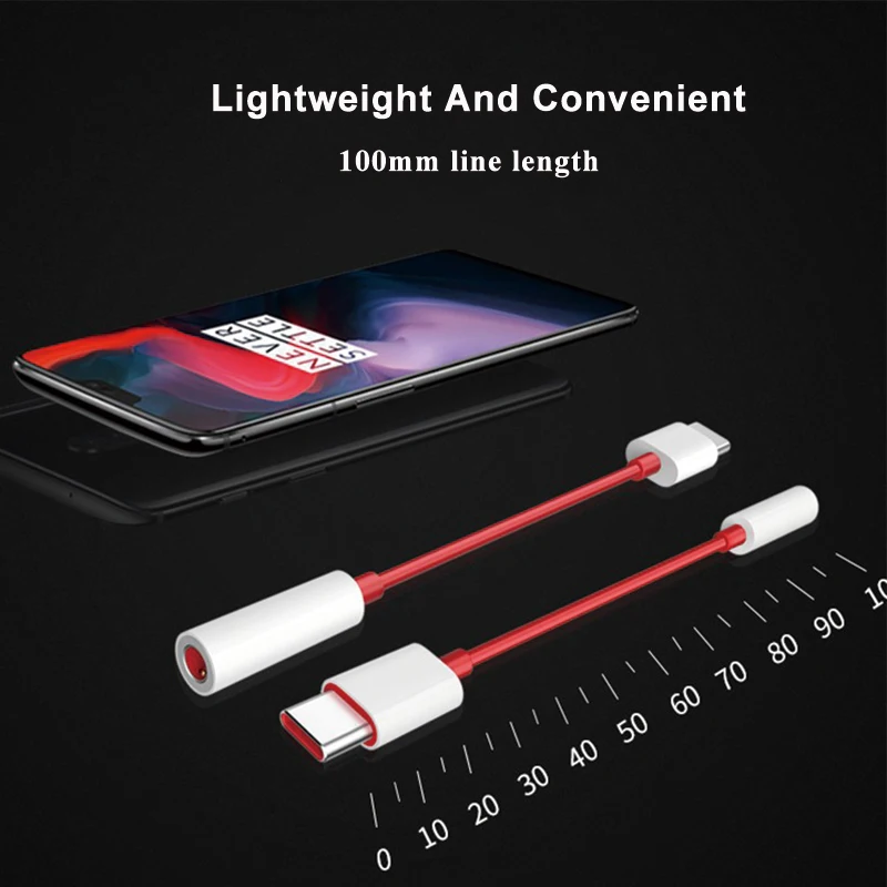 Переходник для наушников Oneplus с USB Type-C на 3 5 мм Aux аудио one plus 7