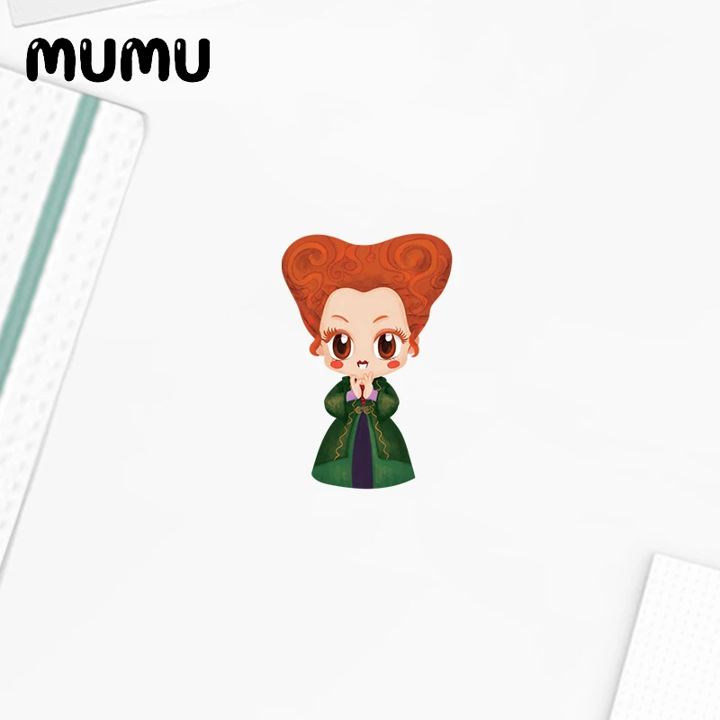 2021 Новый значок Hocus Pocus сестер Сандерсон из акрила броши, сделанной вручную эпоксидной ювелирной продукции на рубашке или сумке