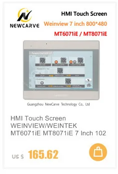 Kinco MT4434T MT4434TE HMI сенсорный экран 7 дюймов 800*480 Ethernet 1 USB хост интерфейс человека машины Newcarve