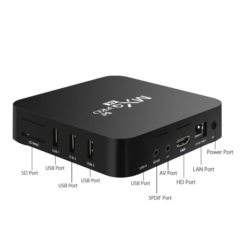 V88 Mxq-Pro 5G телеприставка Android 10 ТВ приставка Ott ligent сетевой плеер Mxq pro