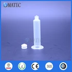 Бесплатная доставка 10 шт 10cc США стиль Пневматический 10 мл пластиковый шприц с поршнем