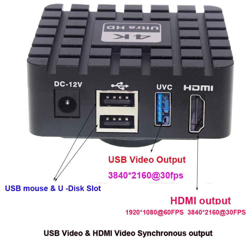 Датчик Sony IMX226 4K 12MP UHD HDMI промышленный микроскоп цифровая видеокамера