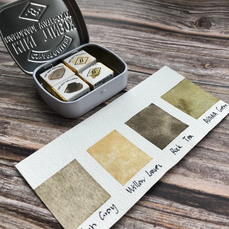 Акварельная Палитра для каллиграфии ручная работа|Акварельные краски| |