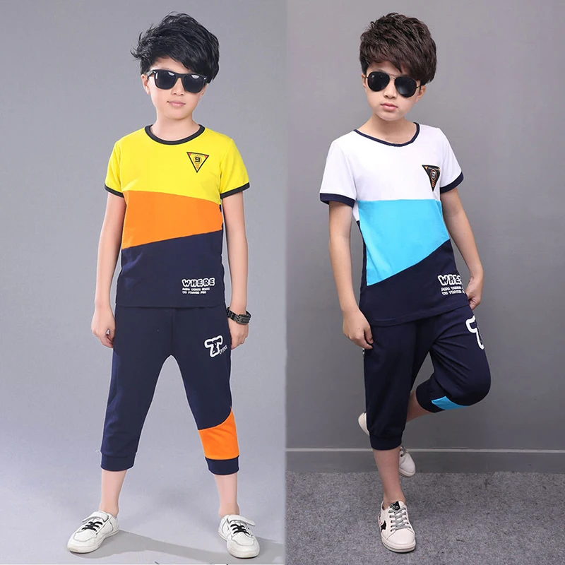 2 шт. футболка и штаны для мальчиков|Комплекты одежды девочек| |