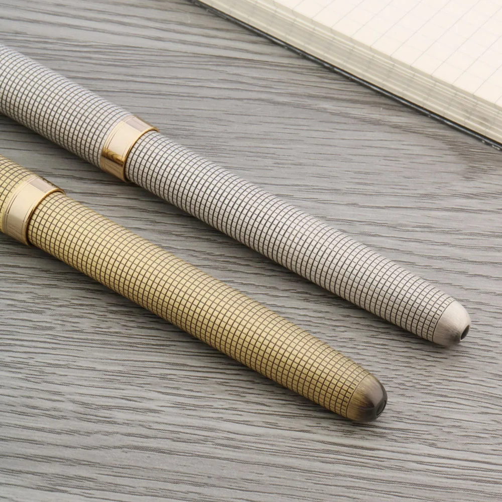 Ручка перьевая JINHAO 75 каллиграфия с узором под золото офисные и школьные