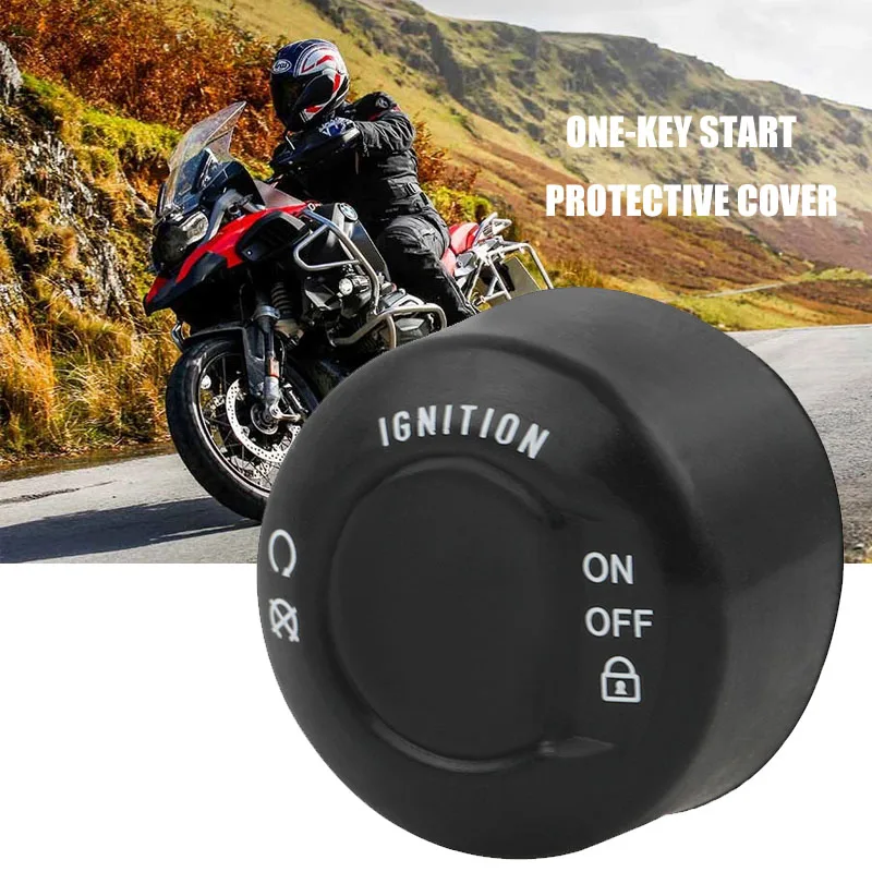 

R1200GS One-key Start Switch Protective Cover For BMW R 1200 GS LC ADV Adventure R1200R/RS R1200RT Keyless Start Switch Cover
