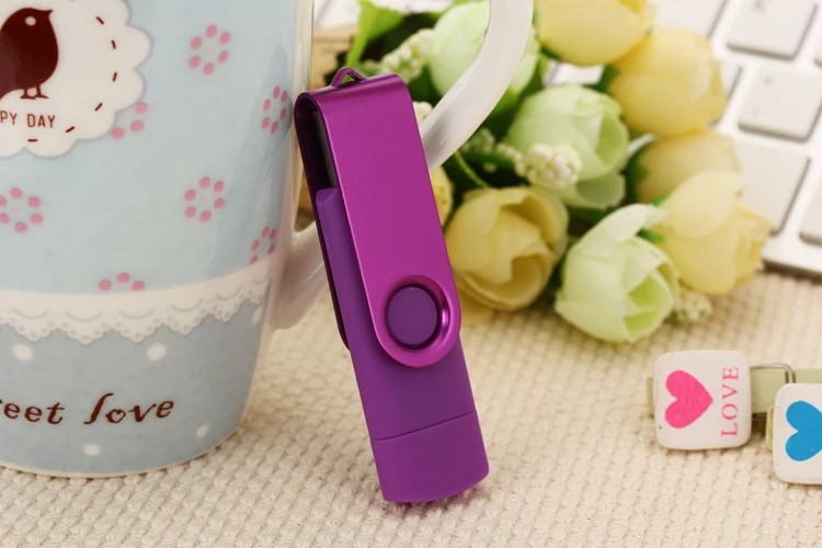 Лучшая OTG USB флеш-накопитель cle USB флеш-накопитель 64G otg флеш-накопитель смартфон Флешка 4g 8g 16g 32g 128G запоминающие устройства