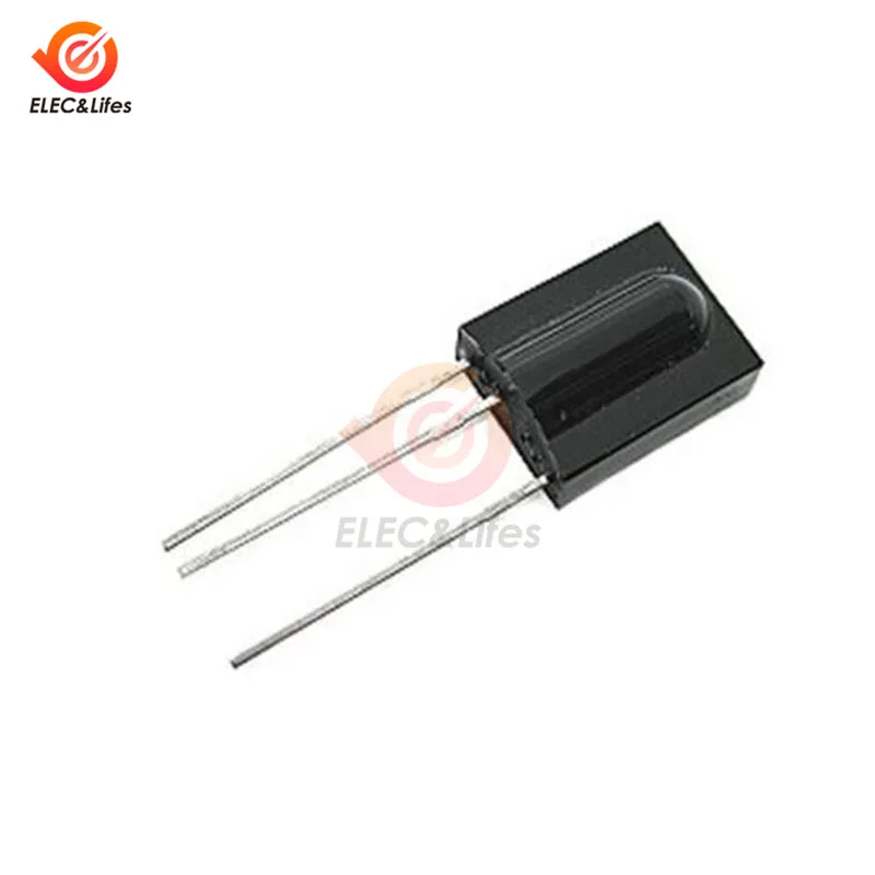 

5Pcs IC Chips TSOP1738 DIP-3 Sensor IR Receiver Module For PCM Remote Control Modules
