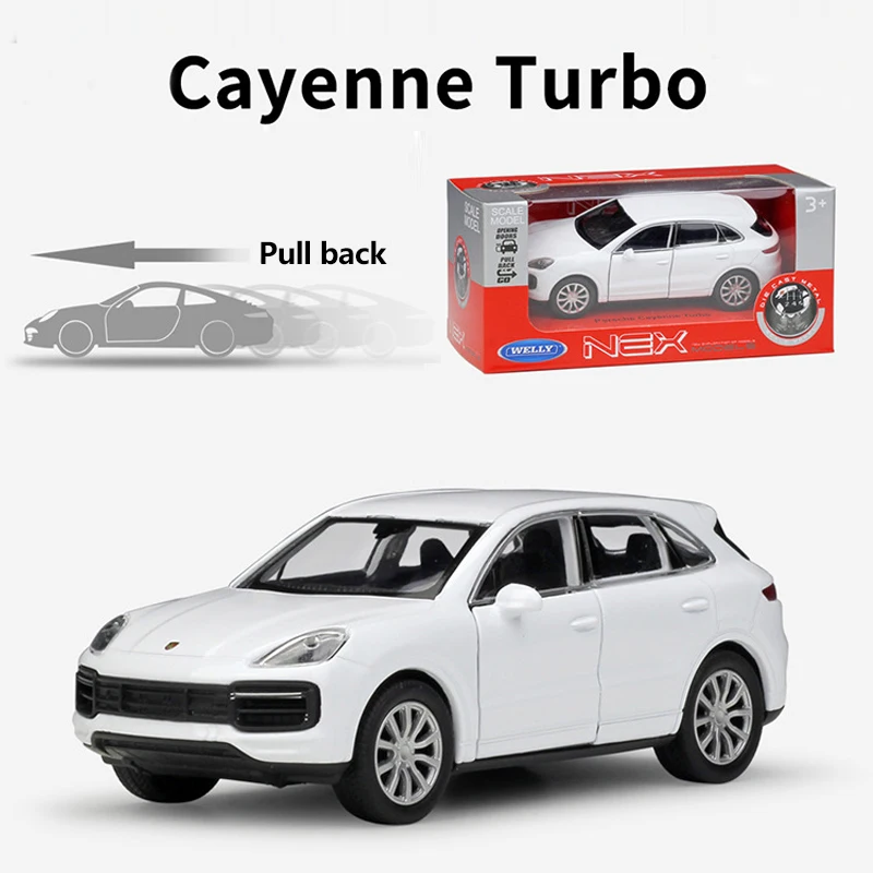 HOMMAT масштаб 1:36 2018 Cayenne Turbo SUV Игрушечная модель автомобиля литой металлический