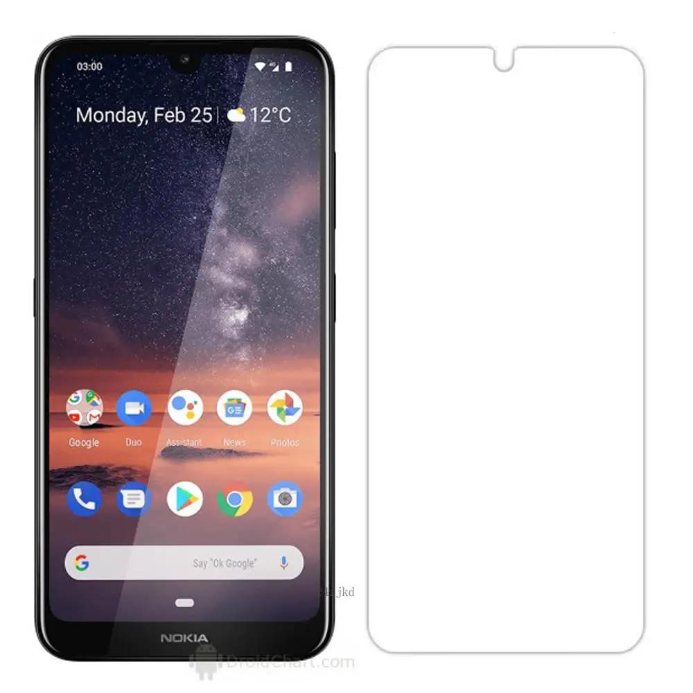 Для Nokia 3 2/4 2 новый HD прозрачный/антибликовый матовый передний экран протектор