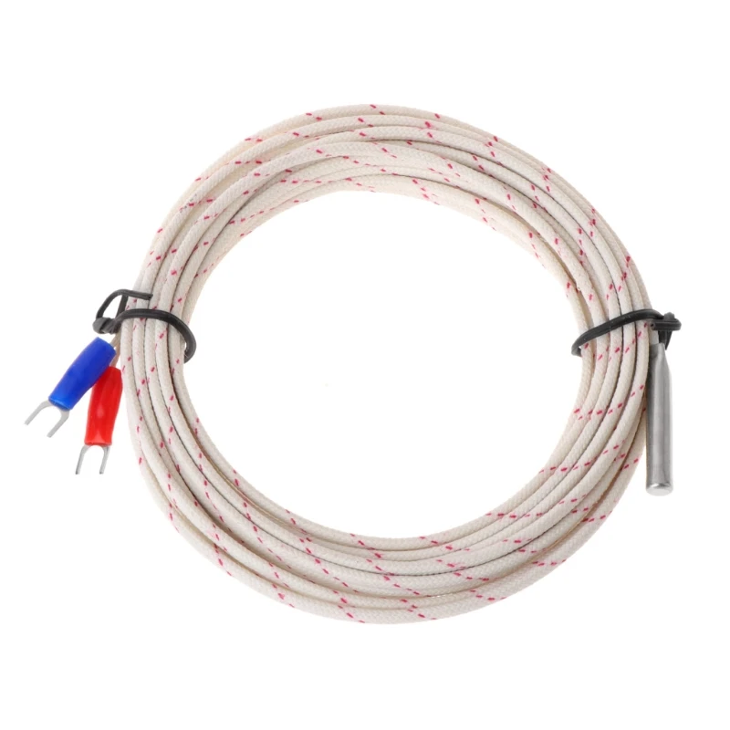 

Thermocouple Temperature Controller Sensor 0-600C K Type Wire 1M 5M Probe 5x30mm