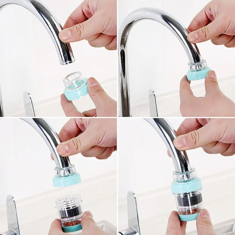 

Kitchen Faucet Water Filter Healthy Medical Stone Magnetized Faucet Water Purifier Filters for Kitchen Bathroom #8 #7