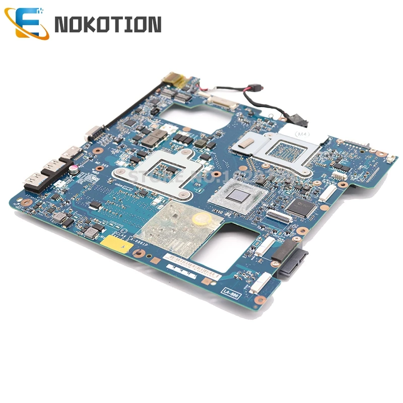 Материнская плата NOKOTION QCLA4 LA-8861P BA59-03397A для Samsung NP350 NP350V5C 350V5X DDR3 HD4000 + HD7600M |