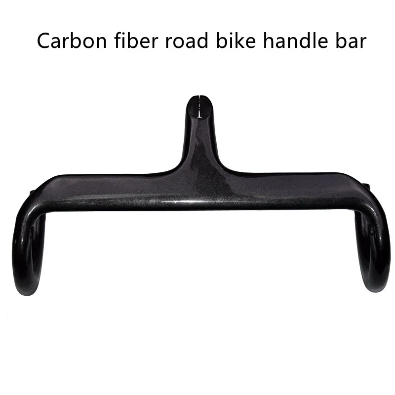 Скидка Руль из углеродного волокна с изогнутой ручкой для дорожного велосипеда с подставкой