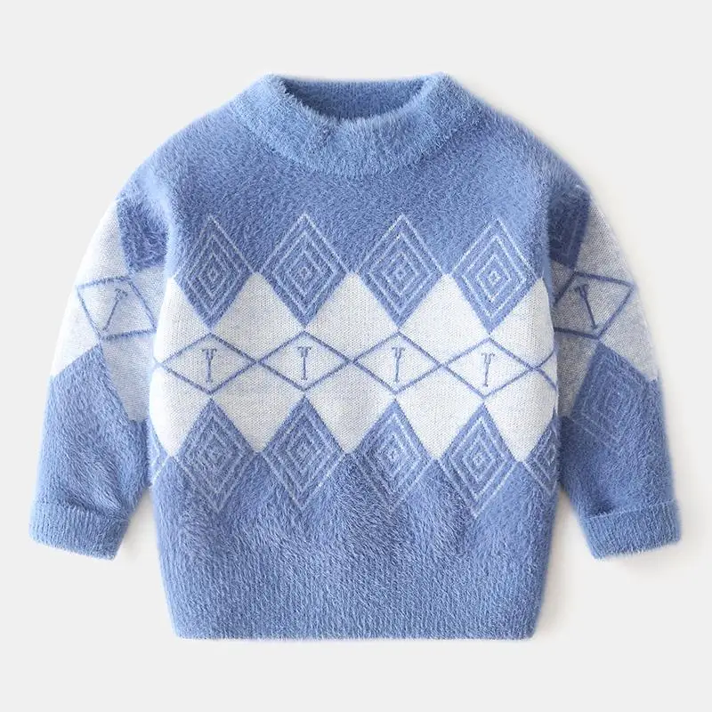 INS/Одежда для маленьких мальчиков свитер От 2 до 7 лет осень зима Детский с