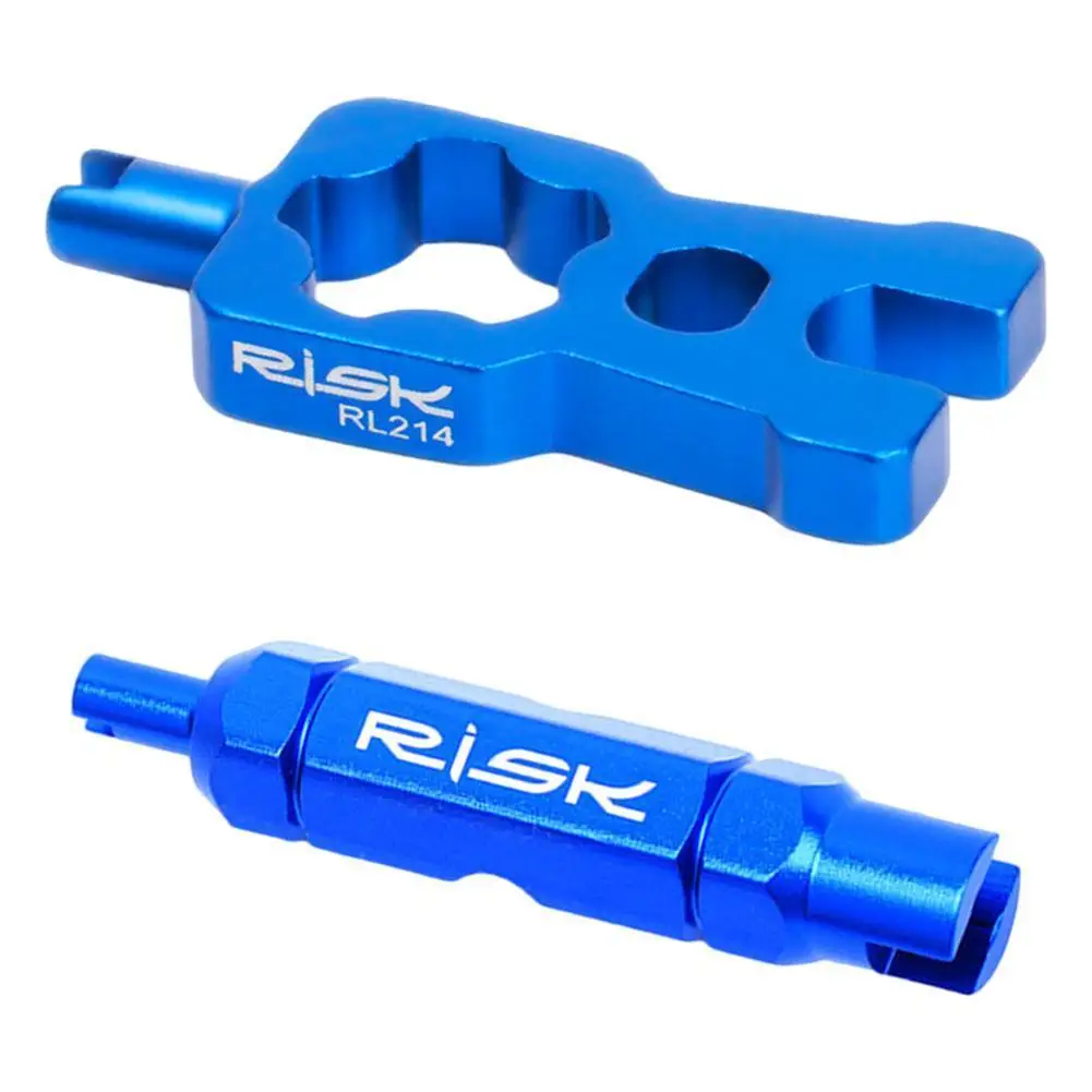 

RISK Multi-function Bike Valve Core Wrench Road Bicycle Valve Installation Removal Portable Repair Tool