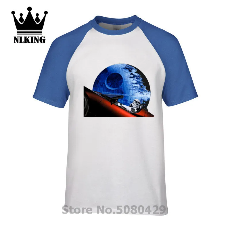 Darth Trooper футболка со звездами смерти Мужская с принтом Вейдера Теслы футболки хип