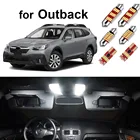 Can-bus светодиодная лампа для освещения салона автомобиля Комплект для Subaru Outback 1999-2016 2017 2018 2019 2020 2021 Купол Карта лампа багажника