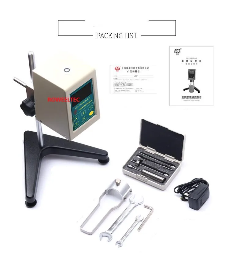 Бесплатная доставка! Роторный вязкометр измеритель вязкости цифровой NDJ-5S