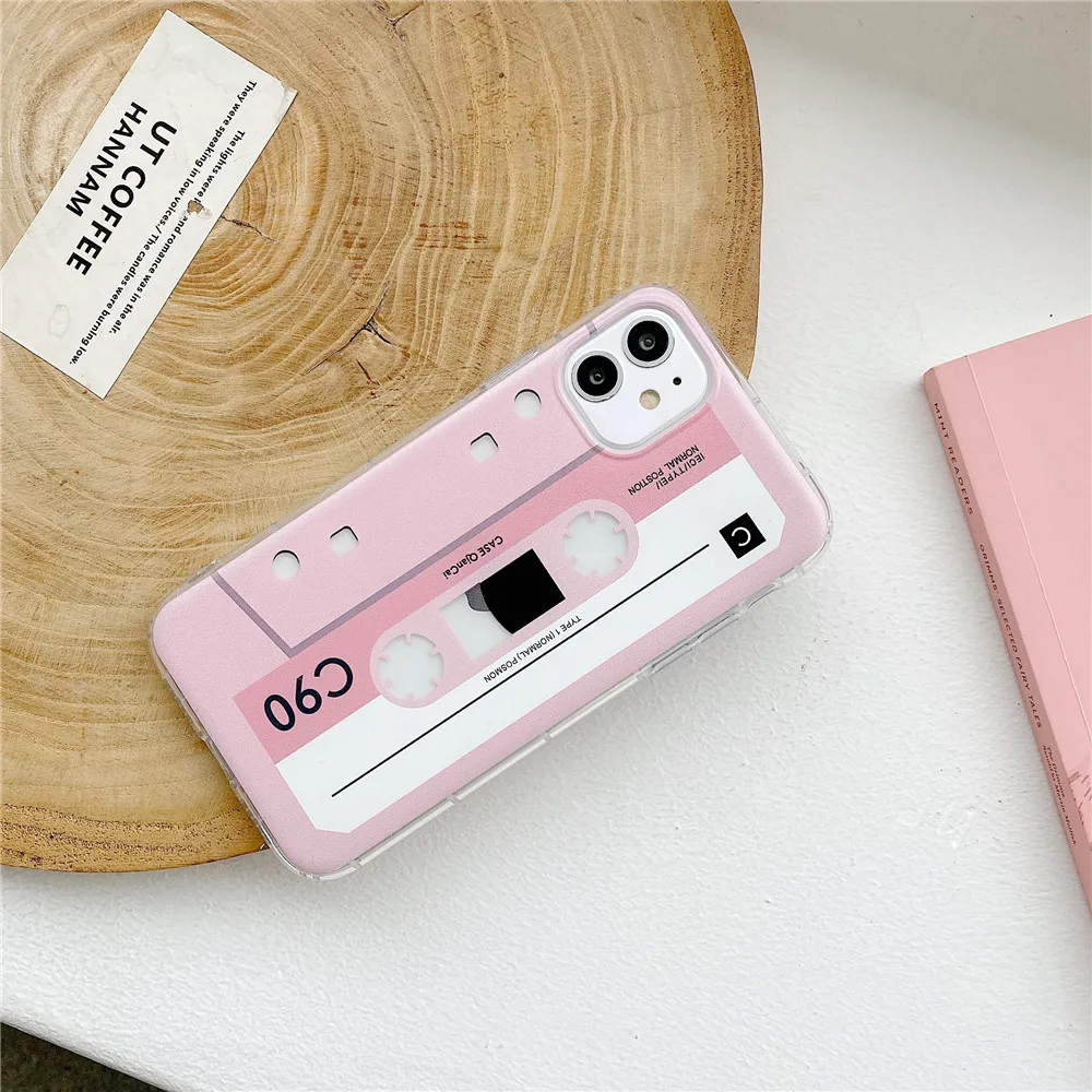 Прозрачный ТПУ чехол для телефона ORYKSZ с милым рисунком iPhone X XR XS Max 11 Pro силиконовые