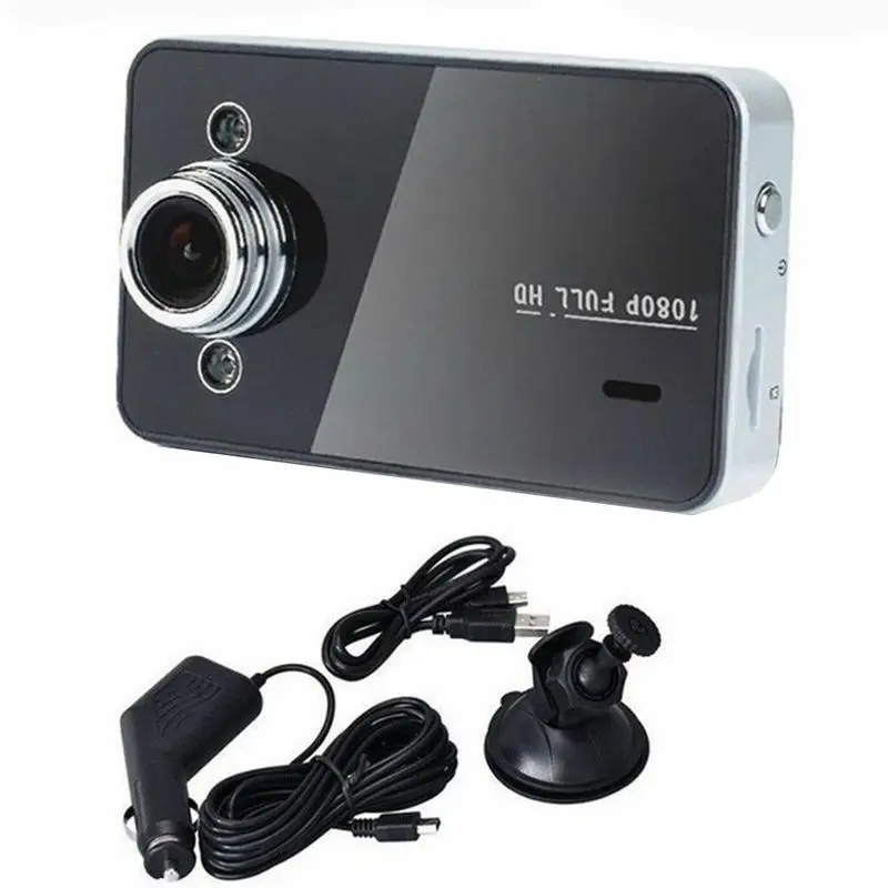 2.7Inch FHD 108P Car DVR Black Dashboard Night Vision Camera Video Recorder Loop Recording Mini Dash Cam DVRs | Автомобили и