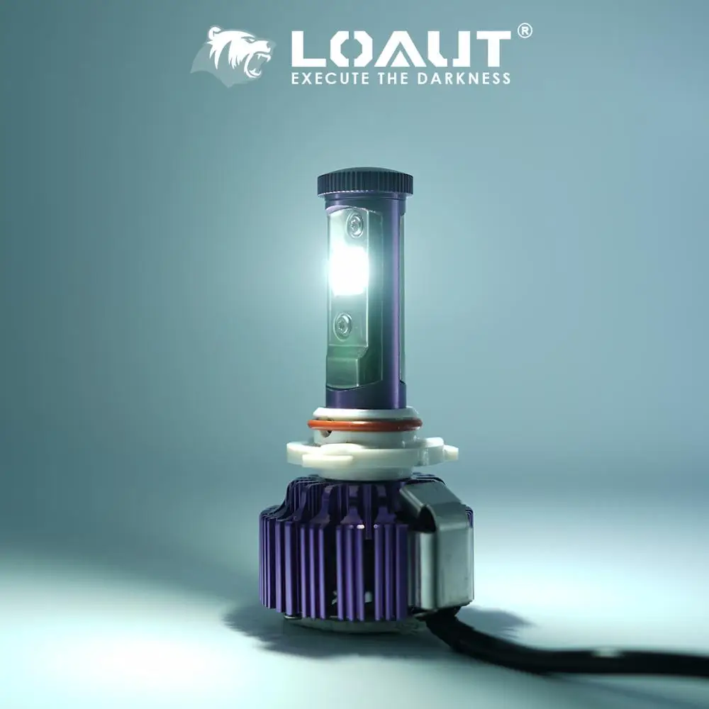 LOAUT супертурбосистема светодиодный 24V 12V H1 светодиодный фар автомобиля H8 H9 H11 9005 9006 HB3 HB4 помощи при парковке лампа 12000lm 80 Вт со светодиодными кристаллами для XHP70 лампы