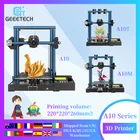 Geeetech A10 A10M A10T 3d принтер DIY Kit, с открытым исходным кодом GT2560 V4.0 V4.1B материнская плата, 220*220*260 мм, домашний бизнес 3d машины