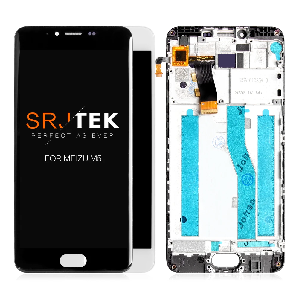Проверенный Оригинальный ЖК-дисплей для MEIZU M5 сенсорный экран дигитайзер с