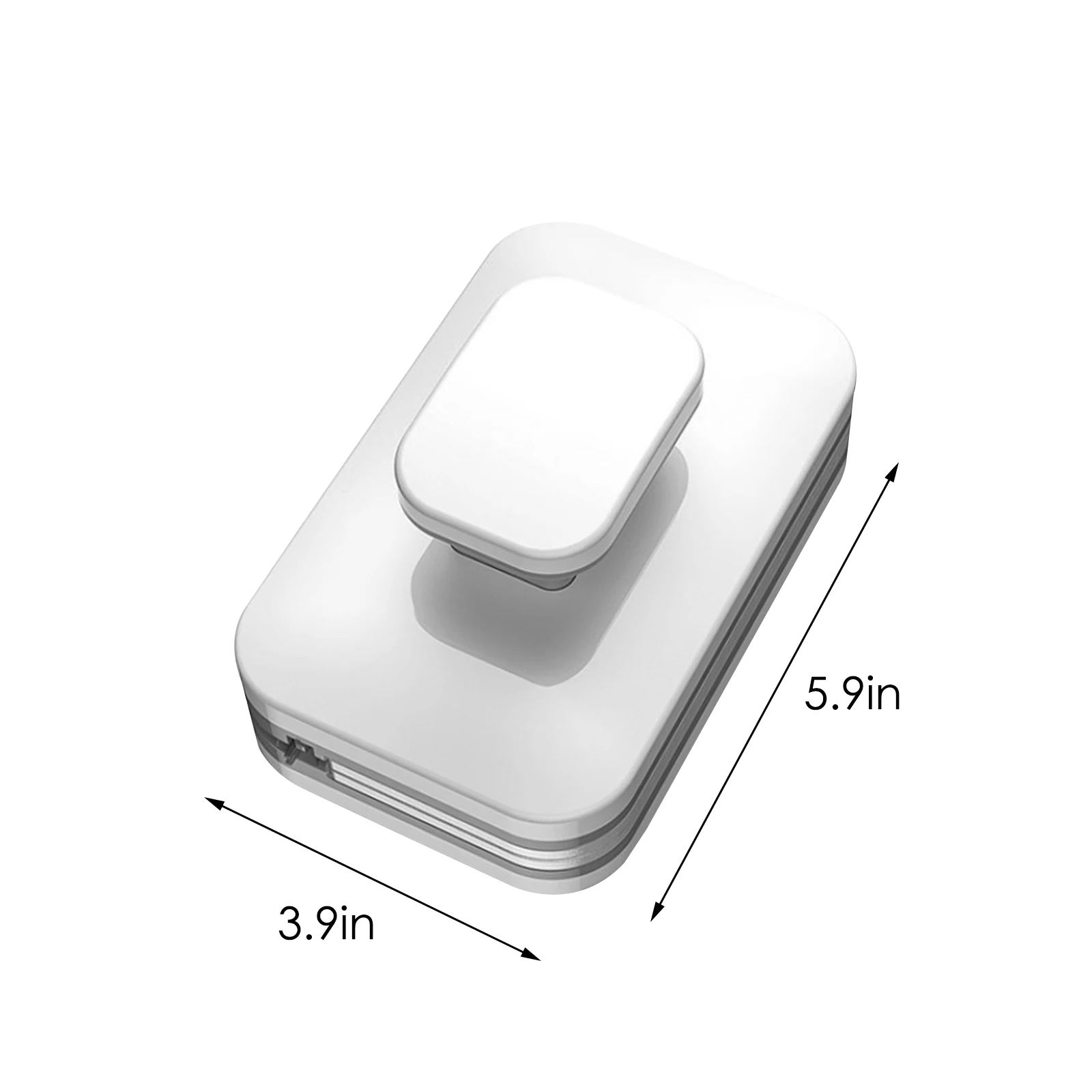 

1PCS High-rise Window Wiper Double Sided Cleaner Brush For Washing Windows Magnetic Glass Wipe Brush Household Cleaning Tools