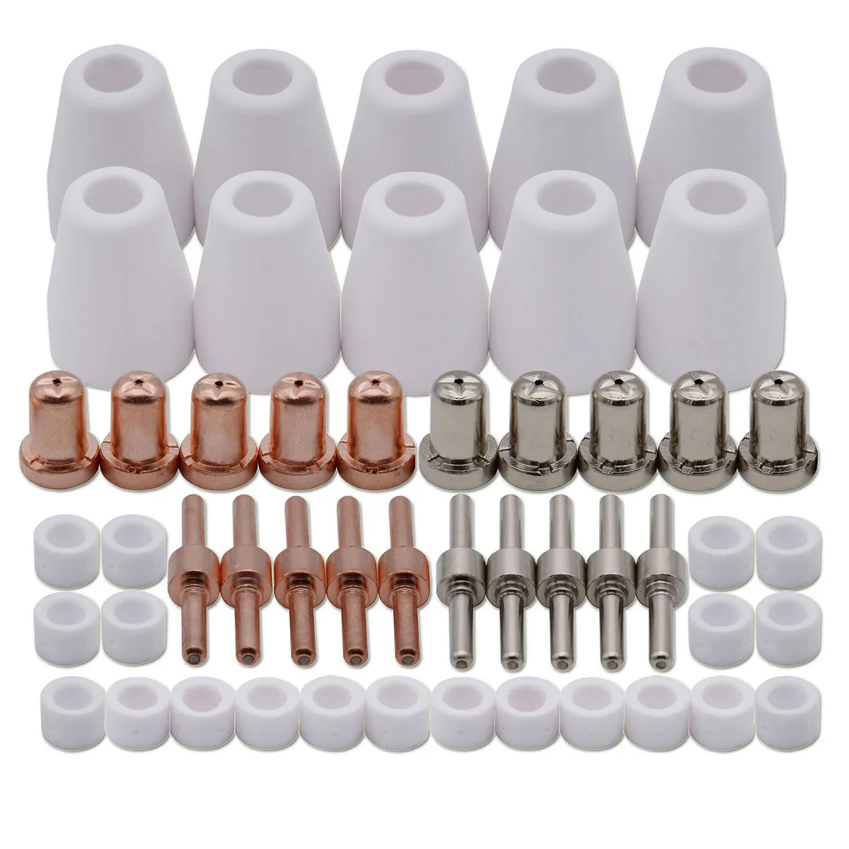 50 шт. плазменный резак комплект расходных материалов Никель покрытием (в