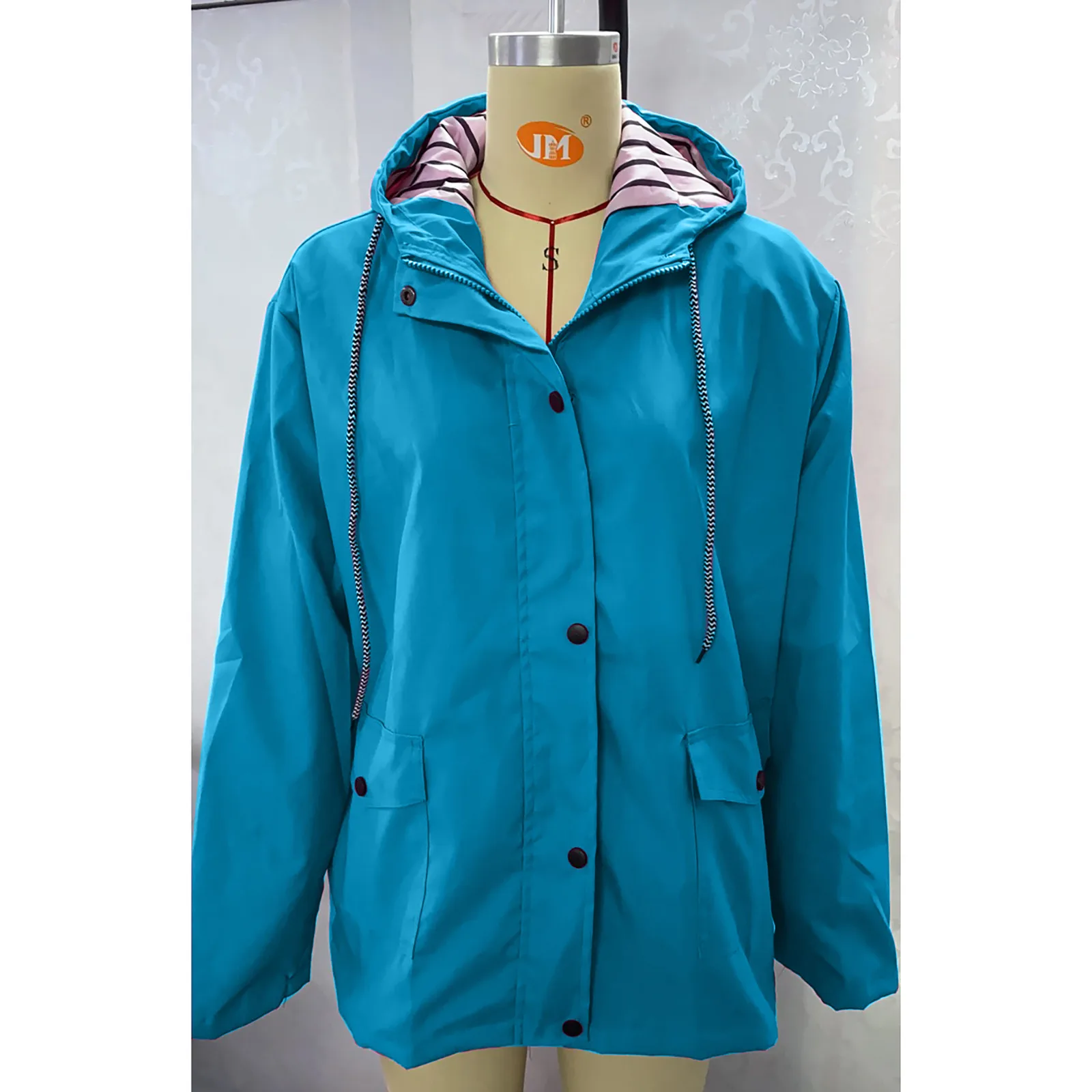 

2021 Women Jacket Coat Waterproof Transition Jacket Outdoor Hiking Clothes Lightweight Raincoat Women's Raincoat